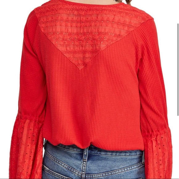 NWT Free People Parisian Nights Long Sleeve Top - Picture 3 of 11